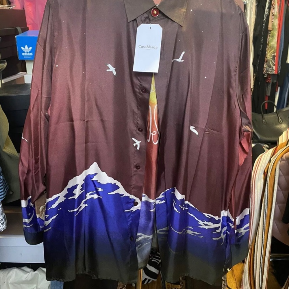 Casablanca Men’s silk Top